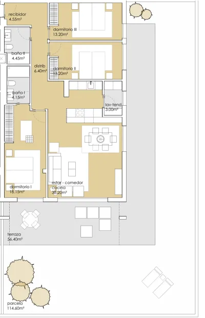3 bedroom apartment, Royal Path Apartments, Puerto de la Cruz, photo 9 of 9